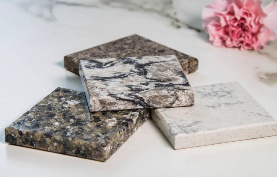counter top samples made of granite natural stone